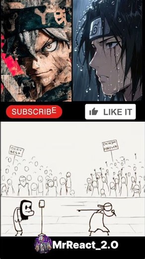 🔥 Itachi vs Asta | Dark Magic vs Genjutsu Clash ⚔️💥