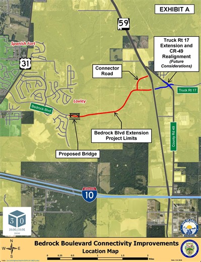 Baldwin County, Loxley approve $16.3M road extension project