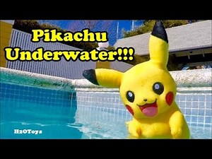 Pikachu Underwater!!! Pokemon