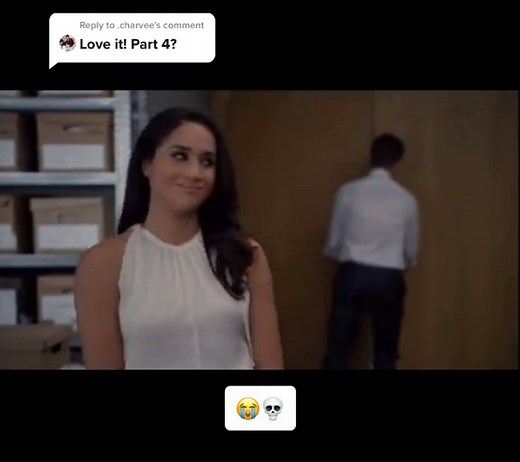 Rachel and Mike File Room Bloopers in Suits