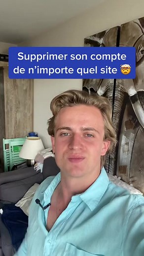 Supprimer son compte de n’importe quel site 🤯🚀 #site #siteinternet #astuces #tips #hack #astuce | Maxime Astuces