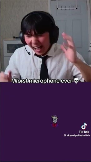 glitchiest mic ever #memes #youtubeshorts