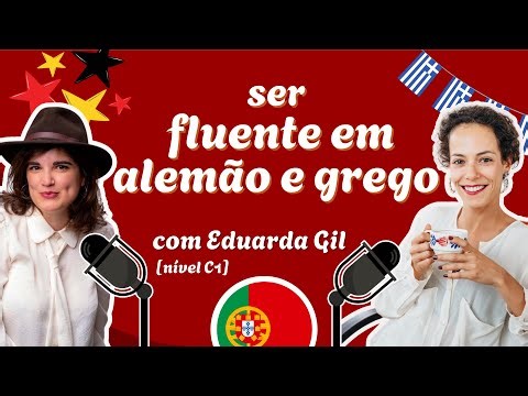 🇵🇹 C1 Advanced European Portuguese Conversation | Learning Greek & German (w/ Vocabulary Explained)