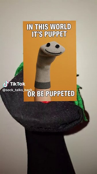 Funny Puppet Reactions: Sock Talks Back