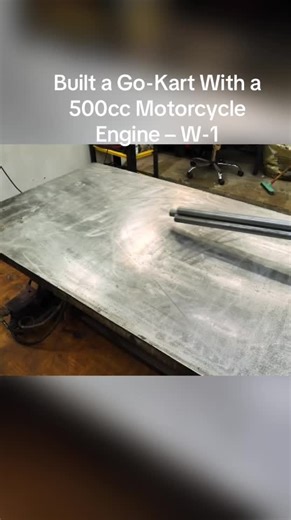 Go-Kart Built with 500cc Motorcycle Engine