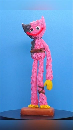 Making Injured Kissy Poppy Playtime 5 with Clay #clay #poppyplaytime