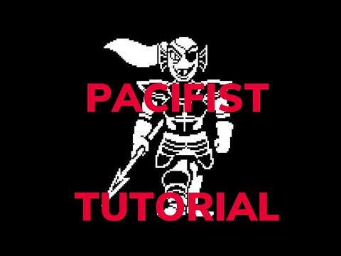 How to Beat Pacifist Undyne Easy!!!