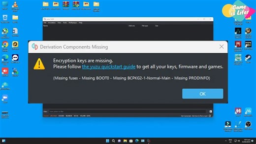 如何修复 Yuzu Emulator 2024 游戏中丢失的加密密钥