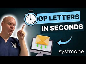 Still Writing GP Letters Manually? (Use This SystmOne Fix)