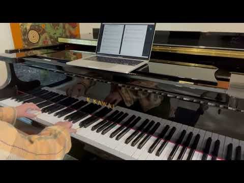 There But For Fortune (Joan Baez) | easy piano solo | sheet music link below