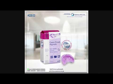 Cavex Cream Alginate Demonstration