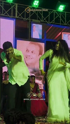 Anchor Janu Stunning Dance Highlights: Vanochenante Song Festivel Vibes! #viral #event #shorts #old