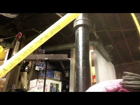 Running csst gas line through walls and floors part 2