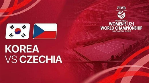 Korea vs Czechia - Full Match | FIVB Women's U21 World Championship 2025
