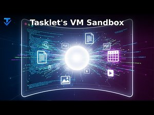 Tasklet's new VM sandbox: process files, analyze data, generate media & more