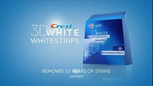 Crest 3D White Whitestrips TV Spot, 'Yellowed'