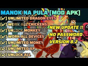 Manok Na Pula Mod Apk v8.2 New 2026 - Unlimited Money & Unlock All || NTC-GAME
