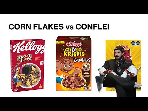 ¿Cómo se dice Corn Flakes o Conflei? | Súperclip