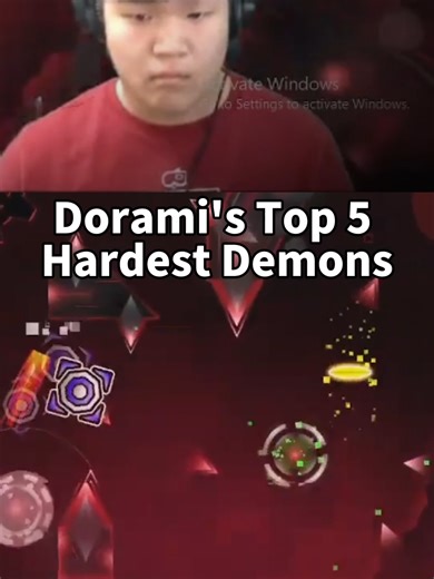 Dorami's Top 5 Hardest Demons in Geometry Dash