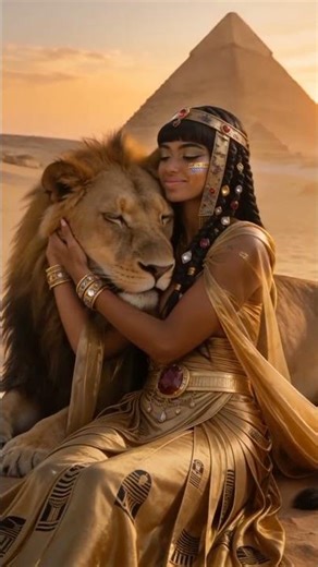The Queen of the Nile: Reimagining Ancient Egypt 🏺✨ #Cosplay #Shorts