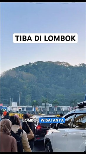 ARRIVING AT LEMBAR PORT, LOMBOK