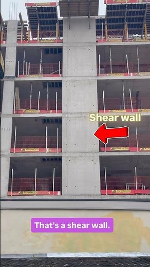 How Columns and Shear Walls Hold a Building