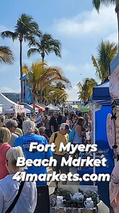 Fridays 9am-1pm For Saturday 10am-5pm schedule, see 41markets.com | Fort Myers Beach Market