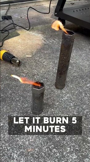 How to light a pellet smoker tube for a #pelletgrill