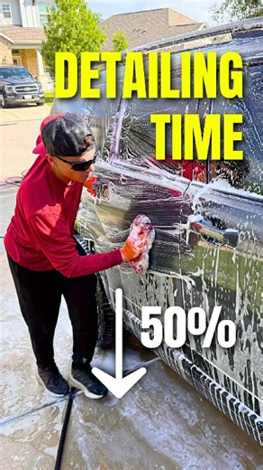 How to detail like a pro in half the time - Start here☝️ #cardetailing #autodetailing #detailing