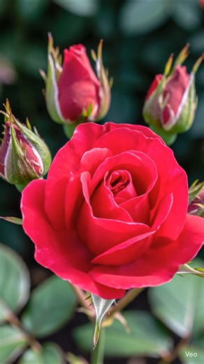 Beautiful Rose 🌹 Blooming In The Morning 🌄||Time -Lapse #rose #nature #garden #viral #flowers