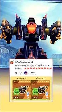 Burn Everything! 🔥 Nomad + Hellfire 12 | Mech Arena #shorts