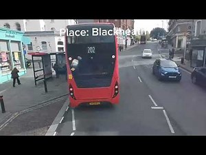 Route SL4: canary wharf to Grove park