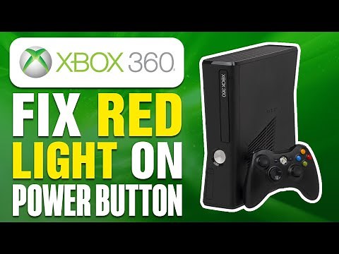 How To Fix Xbox 360 Red Light On Power Button