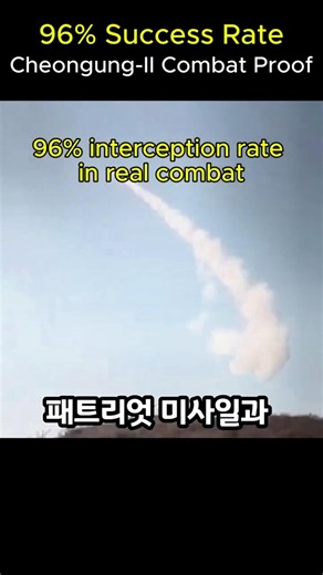 96% Success Rate Korea Cheongung II Combat Proof #shorts