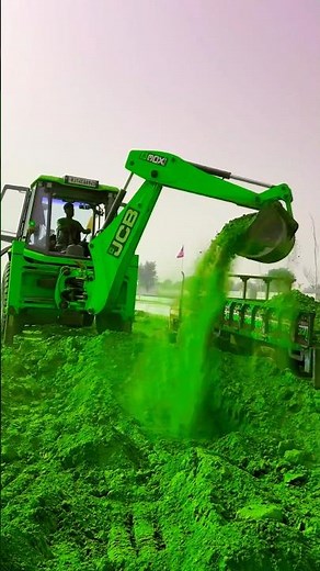 JCB 3dx green loader #jcb #jcb3dx #shorts