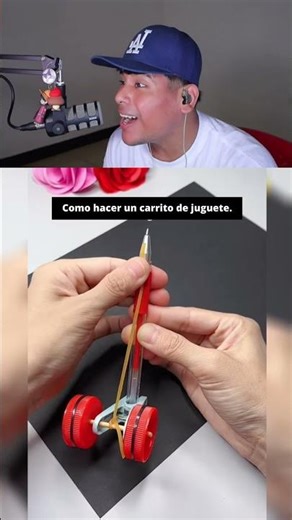 How to make a homemade toy car #shorts