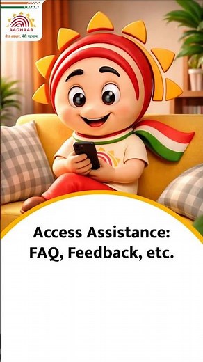 Access FAQs and Contact Information easily through Aadhaar App