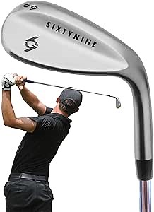 69 Degree Golf Club Wedge, Premium Lob, Flop, & Sand Wedge for Men & Women, Pitching Golf Club Wedge