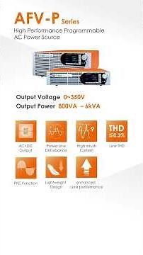 ︱Major Upgrade︱ AFV-P series : Higher Power • Better Performance#powerfactorcorrection#acpowersource