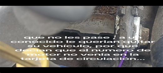 Número de motor en Chevy 2002: Verificación esencial