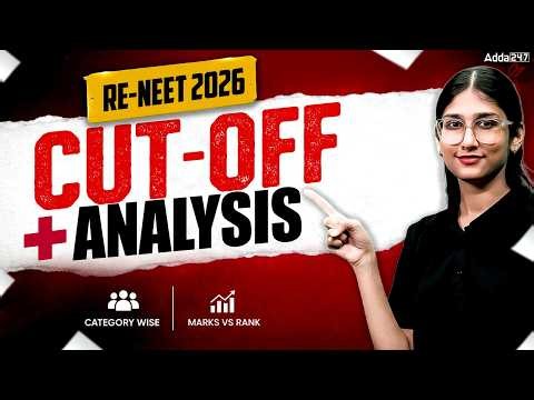RE-NEET 2026 Cut Off Analysis | NEET 2026 Category Wise Cutoff, Marks vs Rank #neet2026cutoff