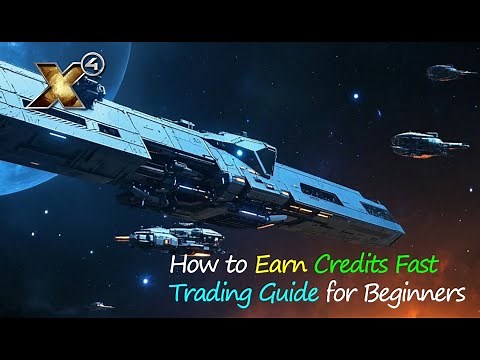 Trading Guide for Beginners: How to Earn Credits Fast! (Tutorial & Guide) | X4: Foundations