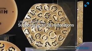 The world's first Lithium Disilicate Disk🦷✨ Amber Mill DISK enables milling down to 0.3mm veneers, push the limits of your work and boost efficiency. Start a new experience today! #HASS #HASSBIO #AmberMillDISK #AmberDISK #HASSDisk #LithiumDisilicateDisk | HASSBio