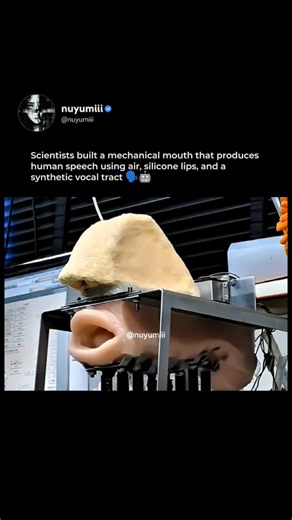 They Built a Mechanical Mouth That Speaks Like a Human 😳