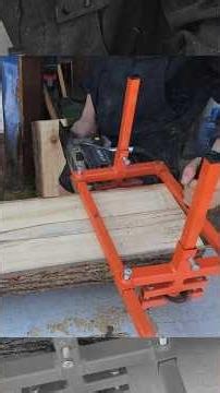How to Mill a Log with a Chainsaw | Easy Guide #sawblade #woodworking
