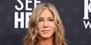 Jennifer Aniston's Semi-Sheer Minidress and Layered Haircut Are So Rachel Green-Coded