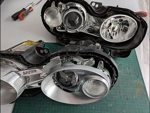 X-Lyte Performance Jaguar X-Type H7 halogen upgrade - more light in an MOT compliant headlight!