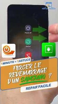 🔄 Comment forcer le redémarrage de votre téléphone Samsung ? 📱