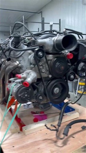 Nothing Beats an #LS3 🤤 2008 #C6 #Corvette J&J Engine Test Video Stock #S8CE373