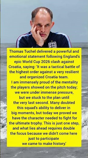 Tuchel FIRES Back at Critics After England's Victory: "We Proved Them Wrong!"